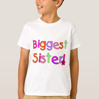 Biggest Sister T-shirts and Gifts
