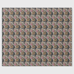 Biggie the Bulldog Animal Gram Wrapping Paper
