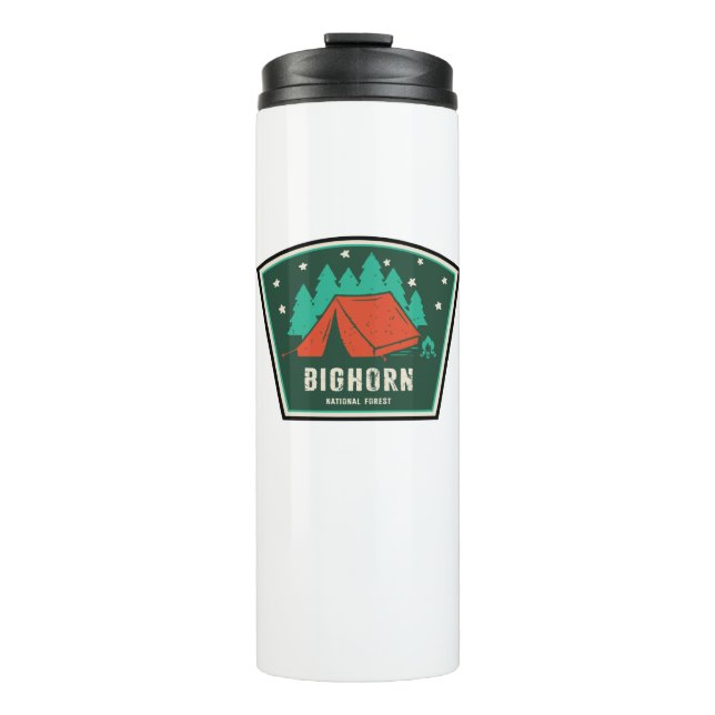 Bighorn National Forest Camping Thermal Tumbler (Front)