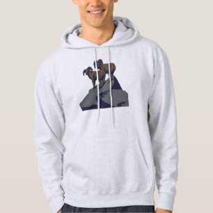 Bighorn Sheep American West Wildlife Hoodie