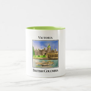Bighorn Sheep, Badlands National Park, Two-Tone Coffee Mug