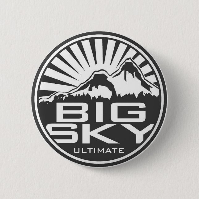BigSky Flair 6 Cm Round Badge (Front)