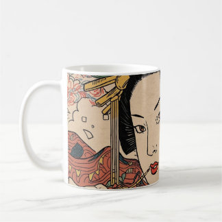 Bijinga Avant-garde Edo emaki Coffee Mug