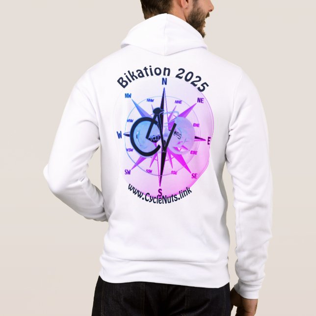 Bikation 2025 hoodie (Back)