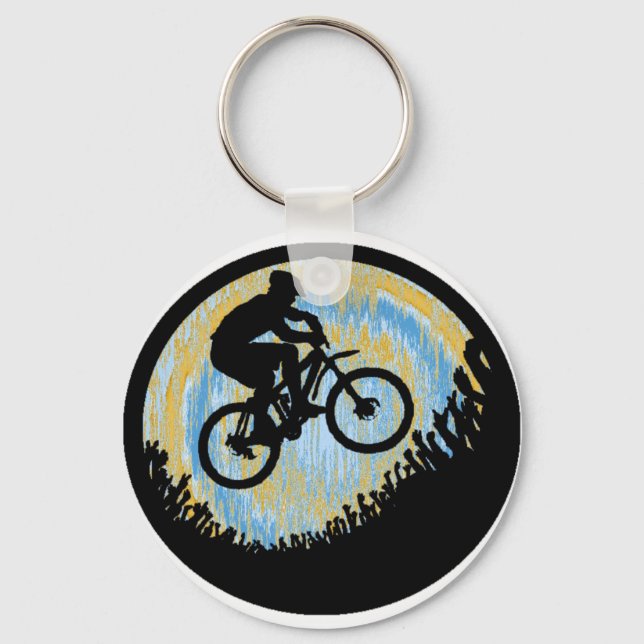 Bike Alpine Ascent Key Ring (Front)