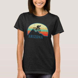 Bike Arizona Mountain Biking Retro Arizona MTB Mou T-Shirt