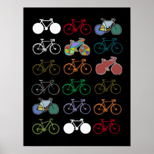 bike art-decor for walls poster