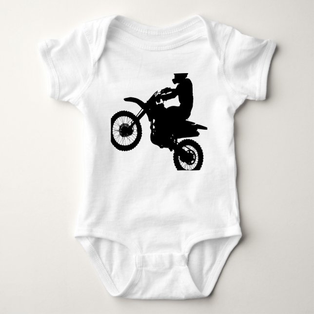 Bike Art Speed –  Baby Bodysuit (Front)