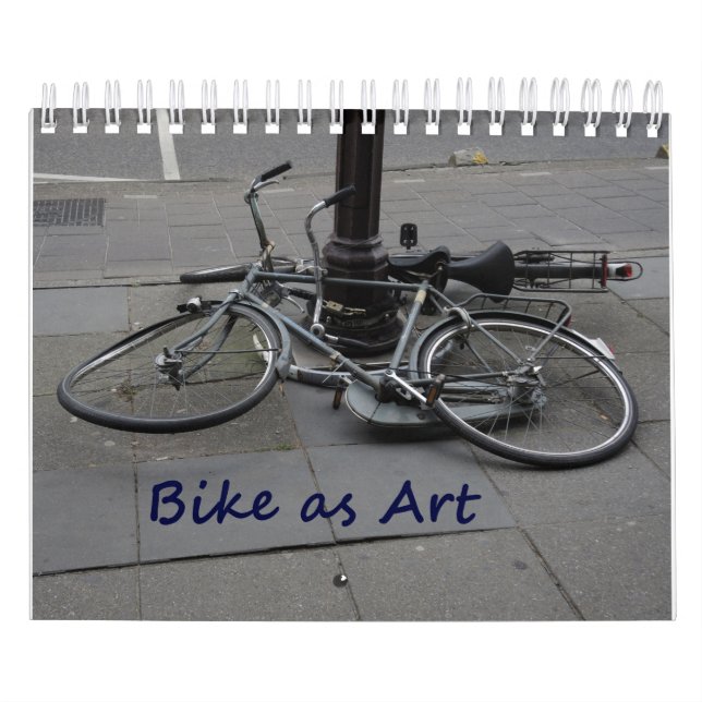 Bike as Art Calendar (Cover)