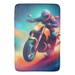 bike bath mat