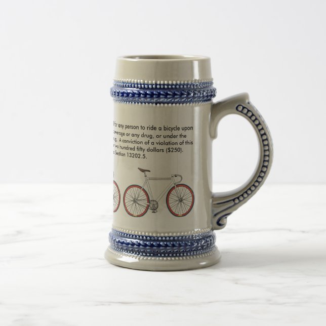 Bike Beer Stein (Right)