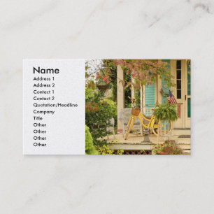 Bike - Belvidere NJ - Country cyclist Business Card