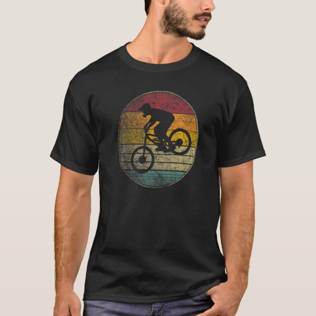 Bike  Bicycle Cycling Racing Cyclist Road Mountain T-Shirt (Front)