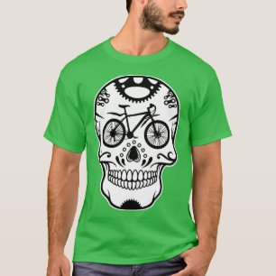 Bike  Bicycle  Skull  T-Shirt