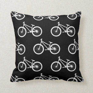 Bike Black Bicycle Cushion