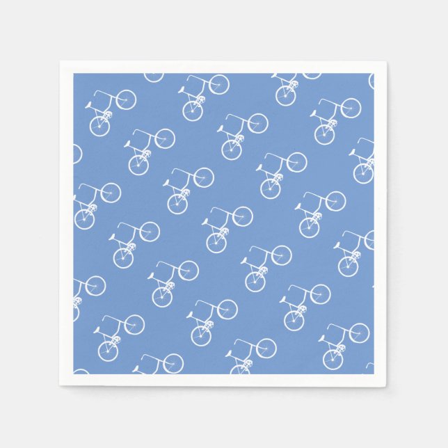 Bike Boys White Napkin (Front)