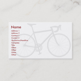 Bike - Business Card