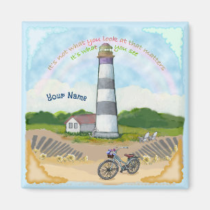 Bike Choice Lighthouse Magnet