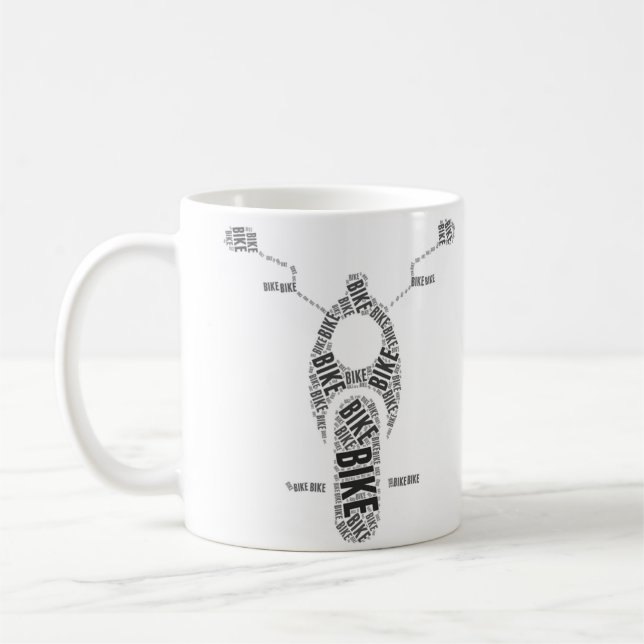 Bike Coffee Mug (Left)