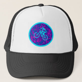 Bike Cross Wind Trucker Hat