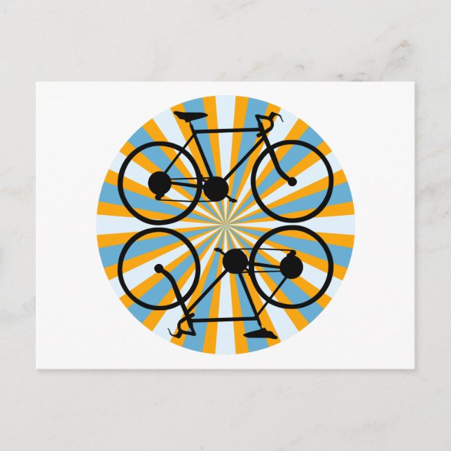 Bike Cycling Bicycle Postcard (Front)