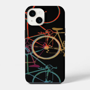 bike - cycling pattern iPhone 14 case