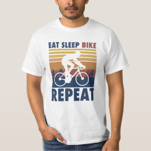 Bike Eat Sleep Bike Repeat Saying Bike Gift T-Shirt