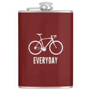 Bike Everyday Hip Flask