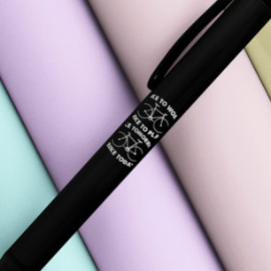 Bike Forever - Cool Cycling Black Ink Pen