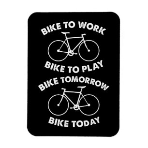 Bike Forever - Cool Cycling Magnet