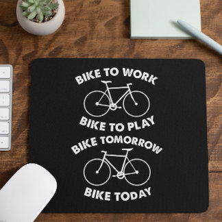 Bike Forever - Cool Cycling Mouse Pad