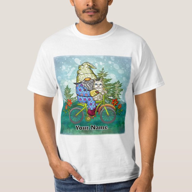 Bike gnome T-Shirt (Front)