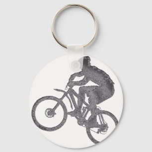 Bike In Silverton Key Ring
