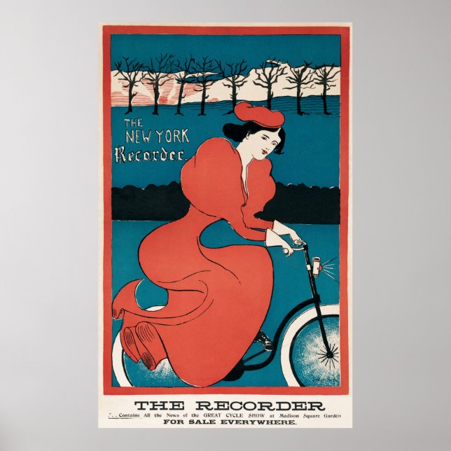 Bike Lady Poster (Front)