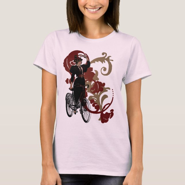 Bike Lady T-Shirt (Front)