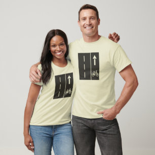 Bike Lane In Road T-Shirt