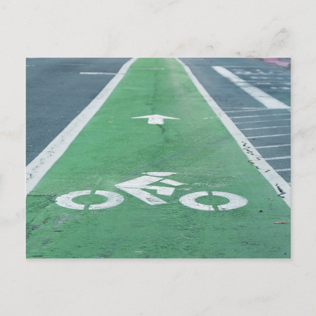 BIKE LANE POSTCARD (Front)