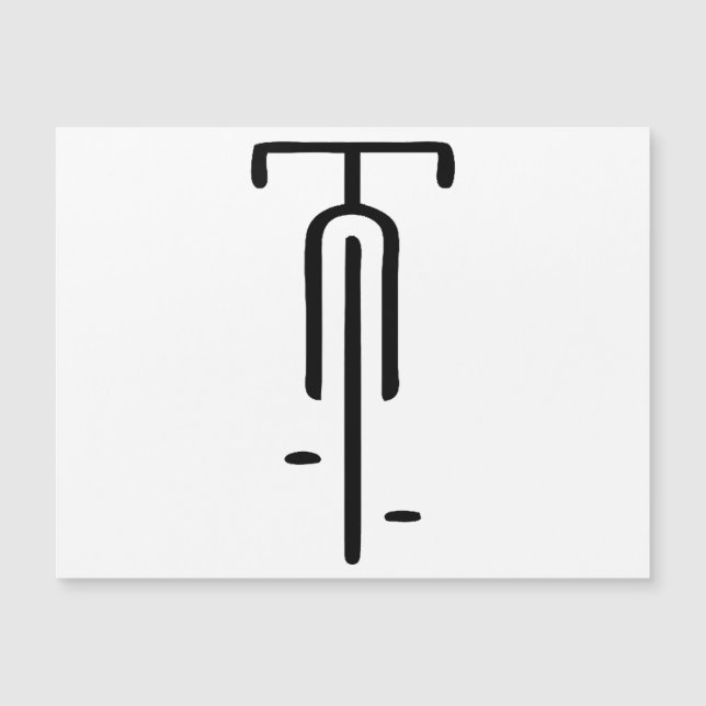 Bike logo minimal Retro, Cycling and Bicycle Lover (Front)