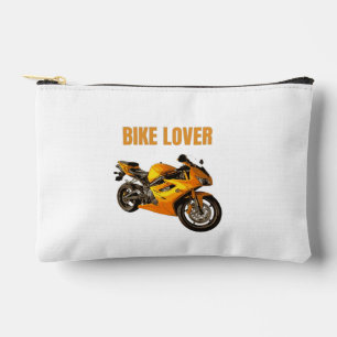 Bike Lover Motorcycle T-Shirt Sport Bike Rider D Accessory Pouch