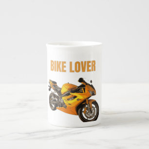 Bike Lover Motorcycle T-Shirt Sport Bike Rider D Bone China Mug