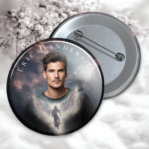 Bike Lovers Rider Customizable 2 inch round button