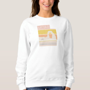 Bike Moab Utah Delicate Arch sweatshirt