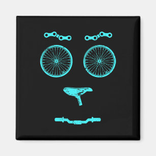 Bike Mountain Biking Cyclist Gift Bicycle Magnet