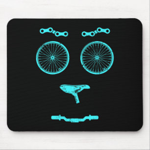 Bike Mountain Biking Cyclist Gift Bicycle Mouse Pad