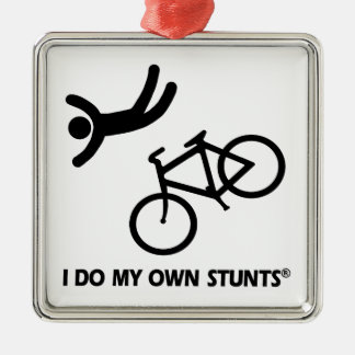 Bike My Own Stunts Metal Tree Decoration