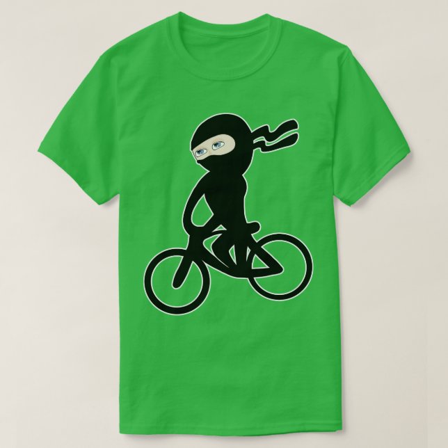 Bike Ninja 1 T-Shirt (Design Front)