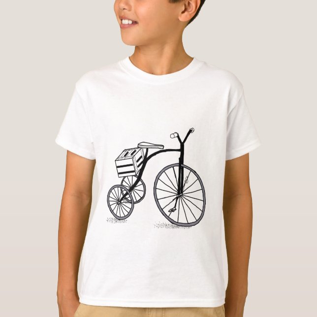 Bike on 3 wheels T-Shirt (Front)
