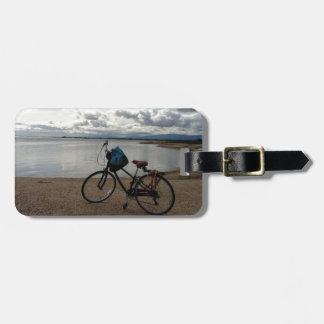 Bike on the Beach Luggage Tag