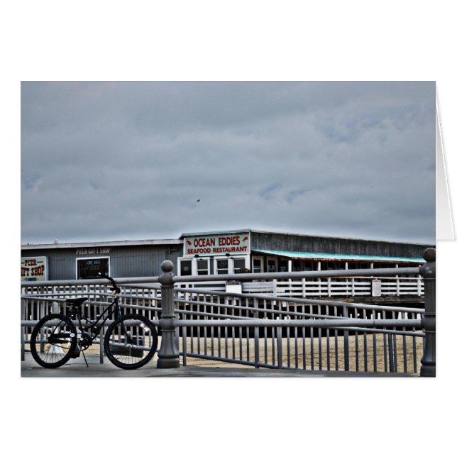 Bike On The Boardwalk by Shirley Taylor (Front Horizontal)