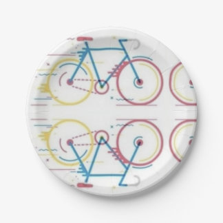 Bike Paper Plate